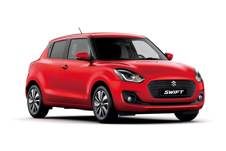 Suzuki Swift in red