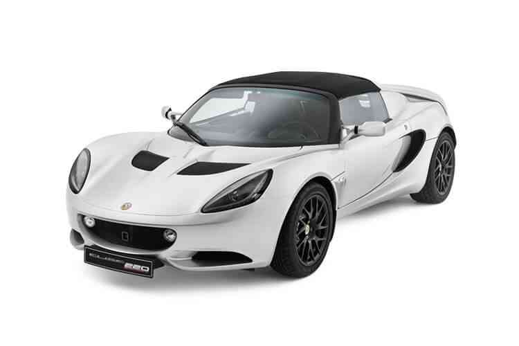 Toyota Elise in white