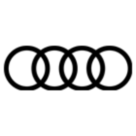 Audi Logo on Transparent Background