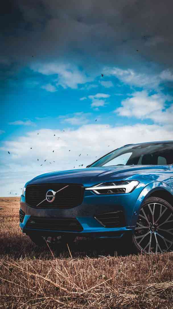 volvo car outside
