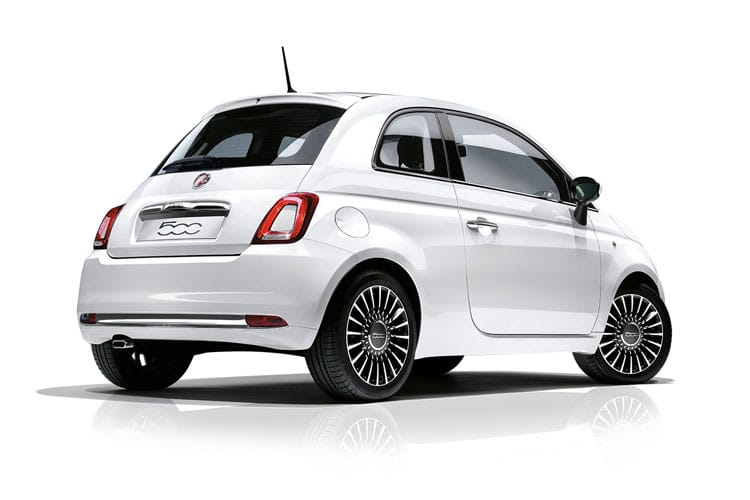 Fiat 500 back image