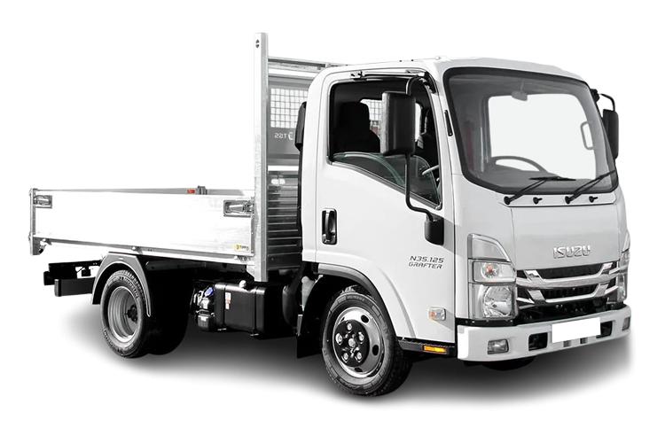 Isuzu Truck N35.125t Grafter Swb Diesel Steel Floor Tipper Auto