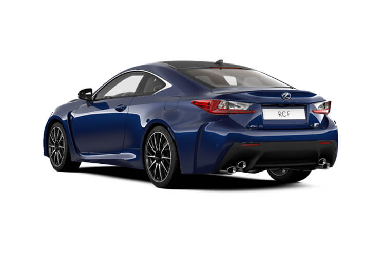 Lexus RC back image