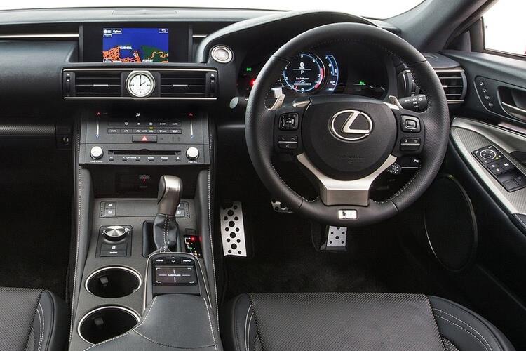 Lexus RC inside image