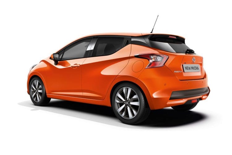 Nissan MICRA back image