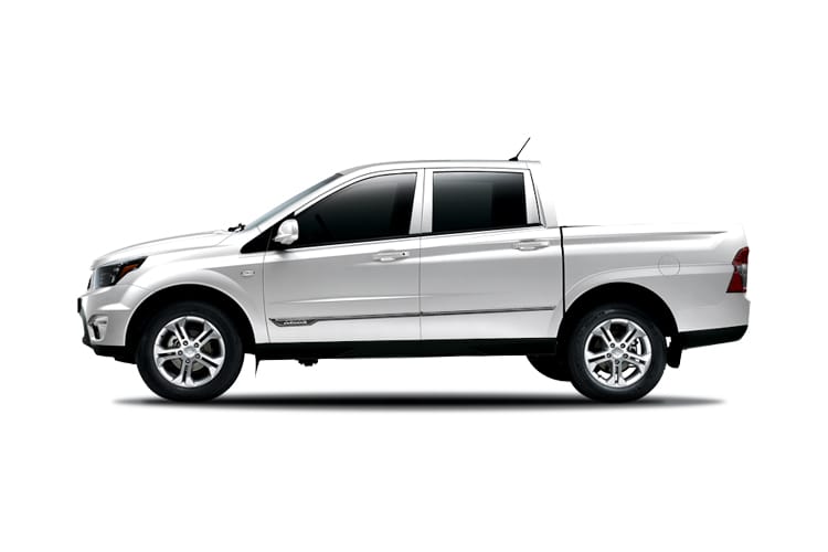 Ssangyong MUSSO back image